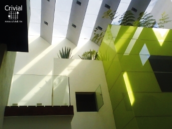 Crivial fachada verde 